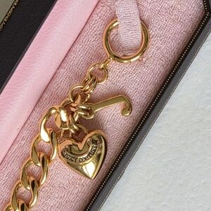 Juicy Couture Gold Charm Bracelet